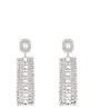 'Multi Crystal Droplet' earrings