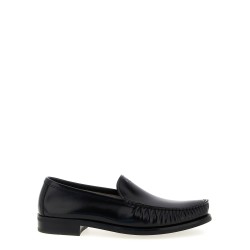 Leather loafers