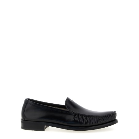 Leather loafers