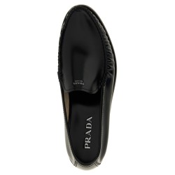 Leather loafers