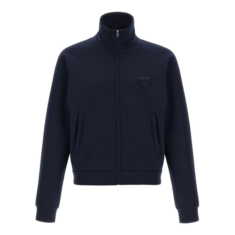 Tech fabric sweatshirt