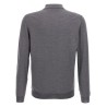 Virgin wool polo shirt