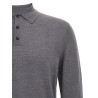 Virgin wool polo shirt