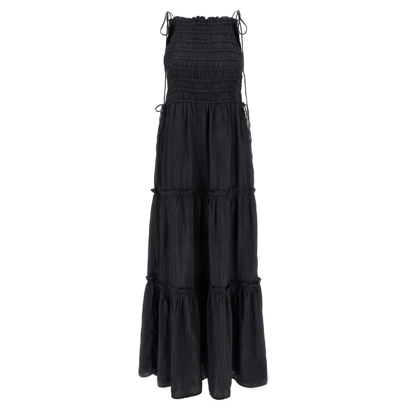 'Black Smock Tie' dress