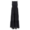 'Black Smock Tie' dress