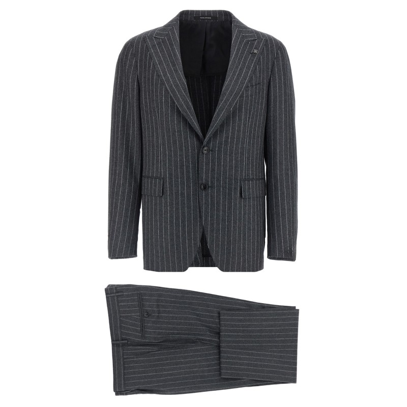 Pinstriped dress