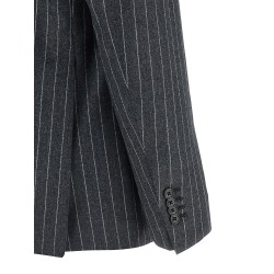 Pinstriped dress