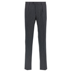 Pinstriped dress