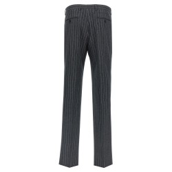 Pinstriped dress