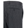 Pinstriped dress