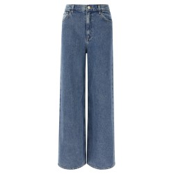 'High-Waisted Wide-Leg' jeans
