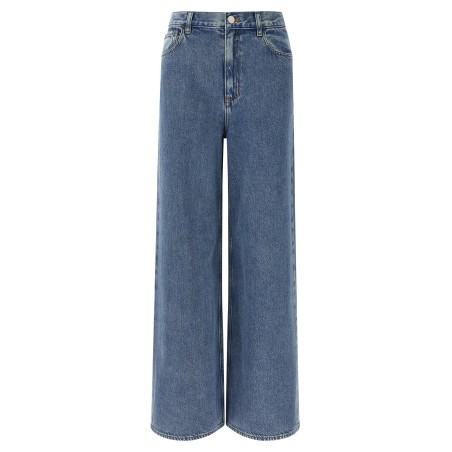 'High-Waisted Wide-Leg' jeans