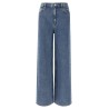 'High-Waisted Wide-Leg' jeans