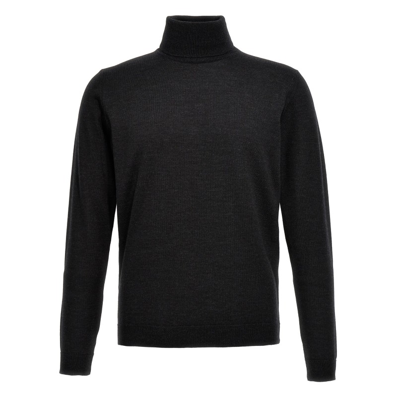 Wool turtleneck sweater