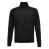 Wool turtleneck sweater