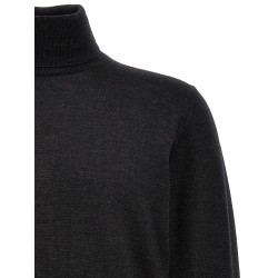 Wool turtleneck sweater