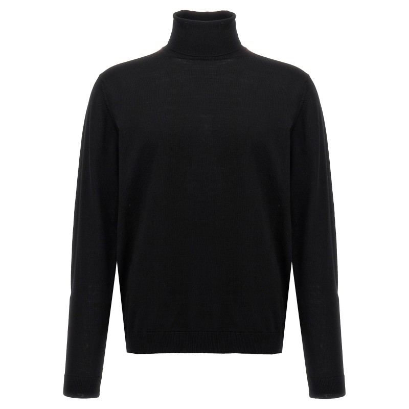 Wool turtleneck sweater