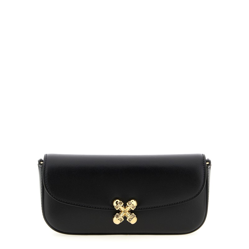 'Skull Flower' small crossbody bag