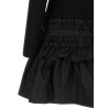 'Melange Rib Knit Mini' dress