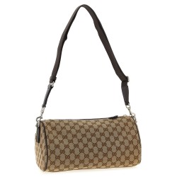 Small GG cylindrical shoulder strap