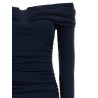 'Off-Shoulder 3/4 SLV Ruched Midi' dress
