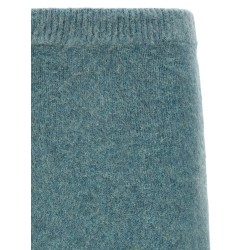 Wool knit skirt
