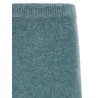 Wool knit skirt