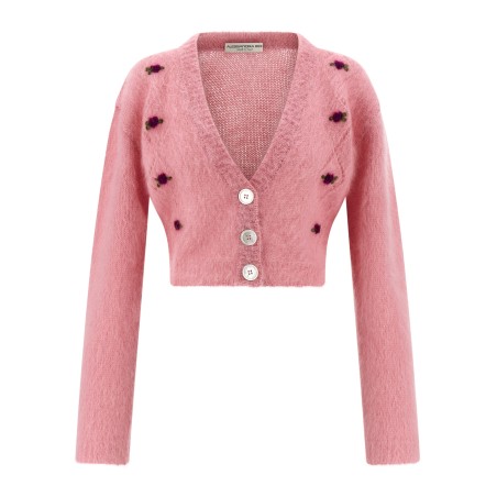 'Carded Mohair' cardigan