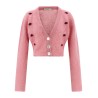 'Carded Mohair' cardigan