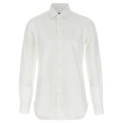 Honeycomb cotton shirt