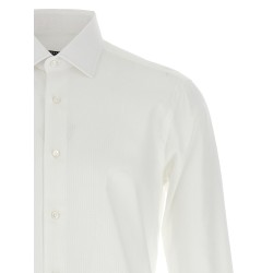 Honeycomb cotton shirt