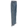 'Laced Straight Leg' jeans