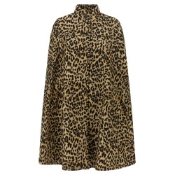 Valentino Garavani cape in animalier cloth