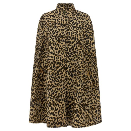 Valentino Garavani cape in animalier cloth
