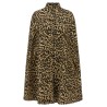 Valentino Garavani cape in animalier cloth