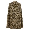 Valentino Garavani cape in animalier cloth