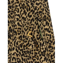 Valentino Garavani cape in animalier cloth
