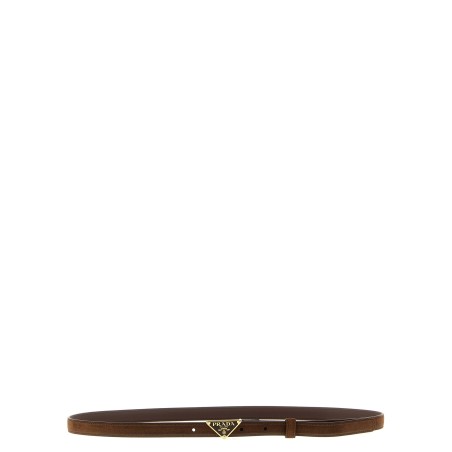 Suede belt