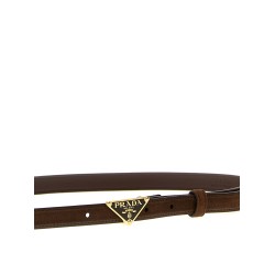 Suede belt