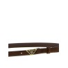 Suede belt