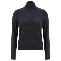 Wool turtleneck sweater