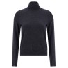 Wool turtleneck sweater