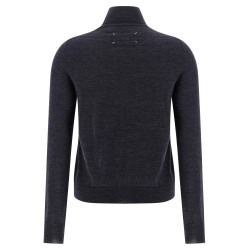 Wool turtleneck sweater