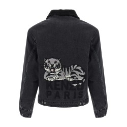 'KENZO Happy Tiger' denim jacket