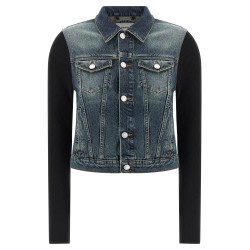 'Hybrid Rib Denim' jacket