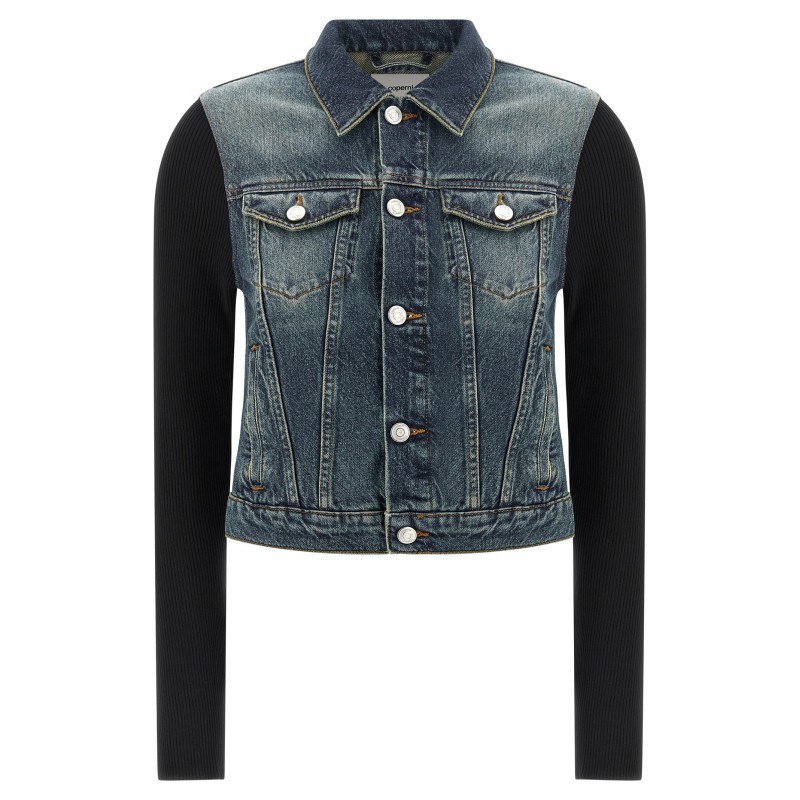'Hybrid Rib Denim' jacket