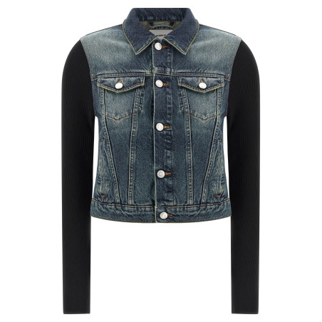 'Hybrid Rib Denim' jacket