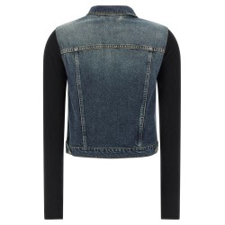 'Hybrid Rib Denim' jacket