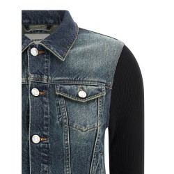 'Hybrid Rib Denim' jacket