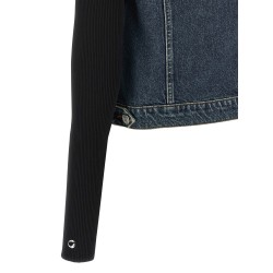 'Hybrid Rib Denim' jacket